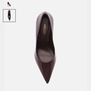 NIB Emily High Stiletto Pump in Grape Brown